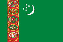 Turkmenistan Flag