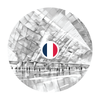 Gayther Enhanced - Charles de Gaulle International Airport - Icon B&W