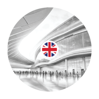 Gayther Enhanced - London Gatwick Airport - Icon B&W