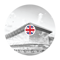 Gayther Enhanced - London Luton Airport - Icon B&W