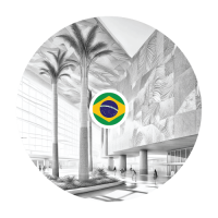 Gayther Enhanced - Guarulhos - Governador André Franco Montoro International Airport - Icon B&W