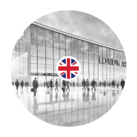 Gayther Enhanced - London Stansted Airport - Icon B&W